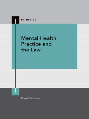 cover image of Mental Health Practice and the Law